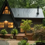 Step Inside the Moon A-Frame Chalet, North Carolina