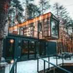 A Modern Shipping Container Getaway in Hocking Hills