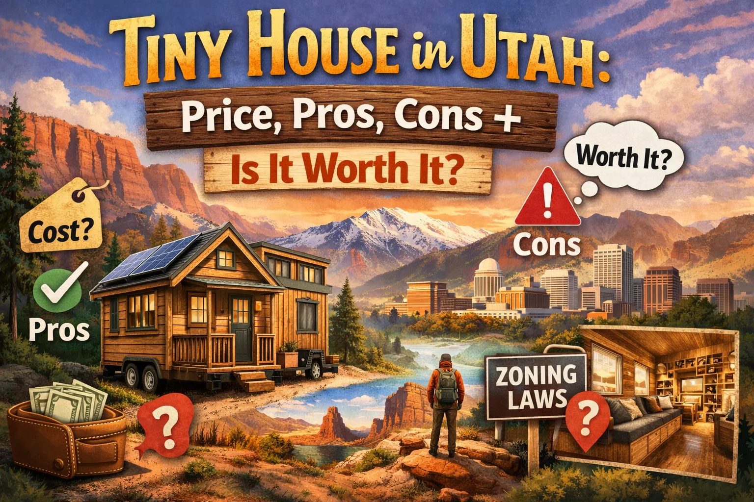 Tiny house in Utah asking is it worth it lifestyle