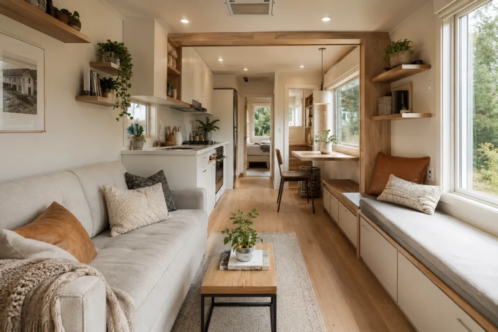 How to Live Comfortably in a 300 Sq Ft Home